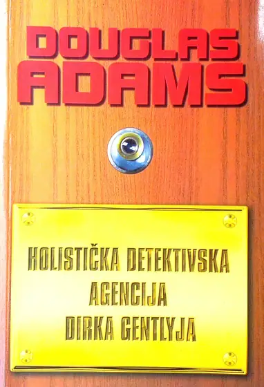 Naslovnica: Holistička detektivska agencija Dirka Gentlyja