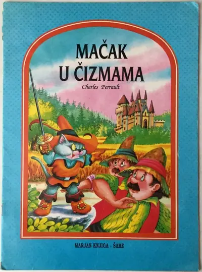 Naslovnica: Mačak u čizmama