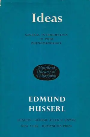 Naslovnica: Ideas: General Introduction To Pure Phenomenology