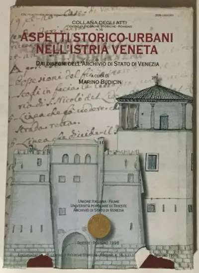 Naslovnica: Budicin Marino (a cura di): Aspetti storico - urbani nell' Istria Veneta