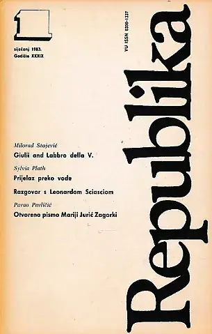 Naslovnica: Republika 1/1983