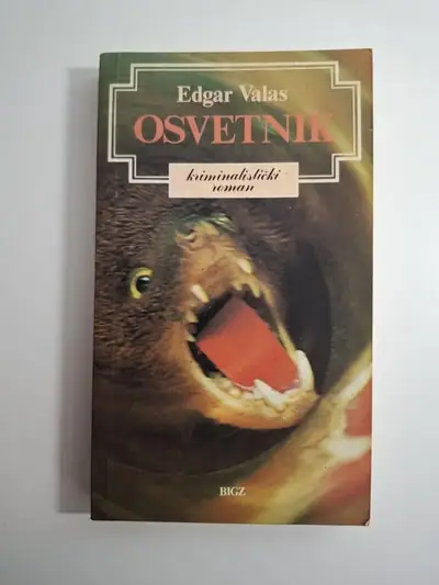 Naslovnica: Osvetnik , kriminalistički roman