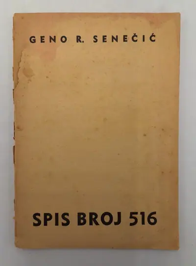 Naslovnica: Spis broj 516