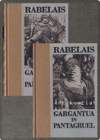 Naslovnica: Gargantua in Pantagruel