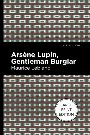Naslovnica: Arsène Lupin, Gentleman Burglar