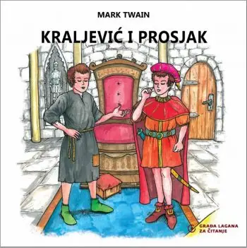 Naslovnica: Kraljević i prosjak (Građa lagana za čitanje) + CD