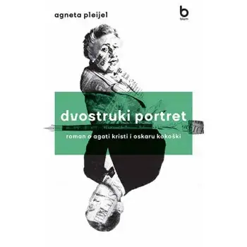 Naslovnica: DVOSTRUKI PORTRET - Roman o Agati Kristi i Oskaru Kokoški