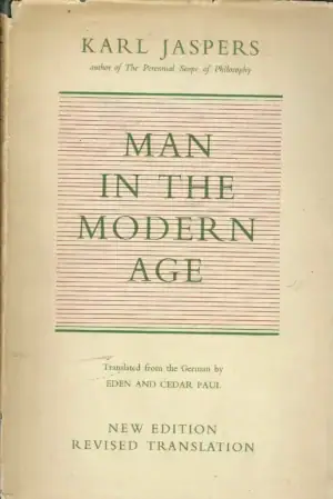 Naslovnica: Man in the modern age
