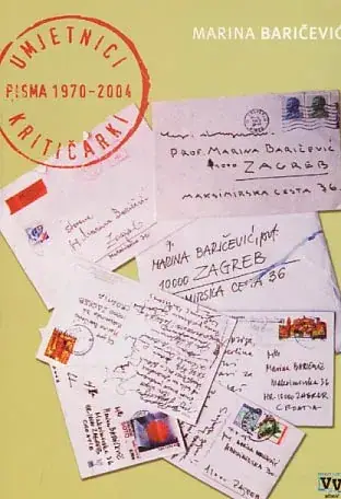 Naslovnica: Umjetnici kritičari: pisma 1970-2004