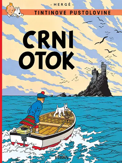 Naslovnica: TINTIN 7 - Crni otok