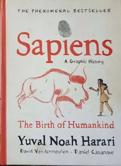 Naslovnica: Sapiens A Graphic History. The Birth of Humankind