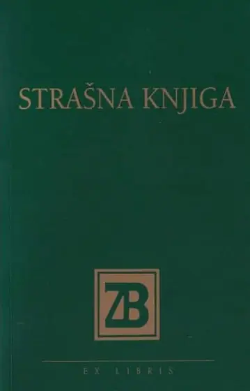 Naslovnica: Strašna knjiga