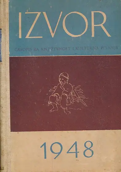 Naslovnica: Izvor časopis za književnost i kulturna pitanja 1948