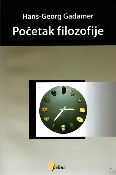 Naslovnica: Početak filozofije
