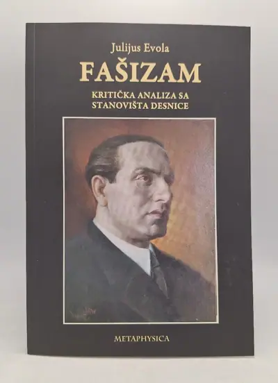 Naslovnica: Fašizam: kritička analiza sa stanovišta desnice