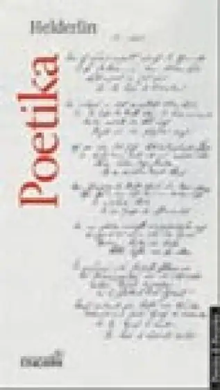 Naslovnica: POETIKA - SABRANI SPISI O PESNIČKOJ UMETNOSTI, OGLEDI, FRAGMENTI, NACRTI