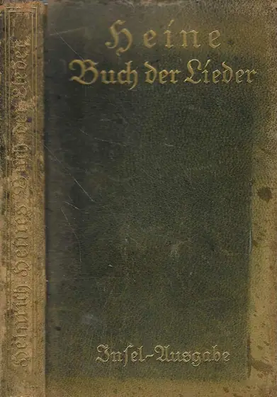 Naslovnica: Buch der Lieder