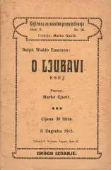 Naslovnica: O ljubavi