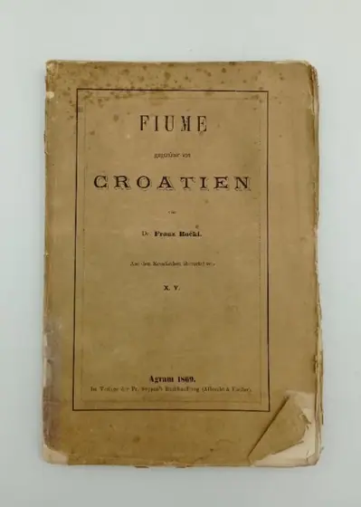 Naslovnica: Fiume gegenüber von Croatien