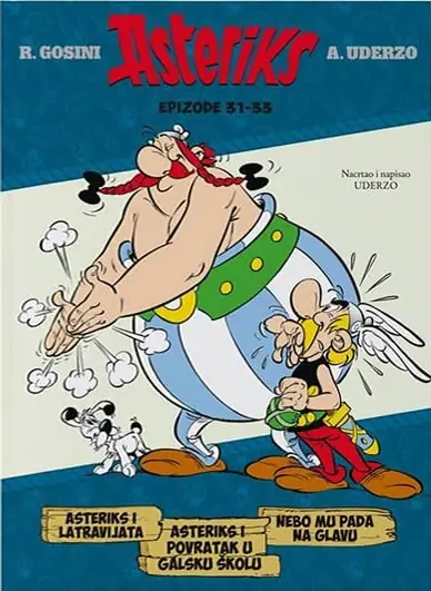 Naslovnica: Alber Uderzo, Rene Gošini: Asteriks - knjiga 3