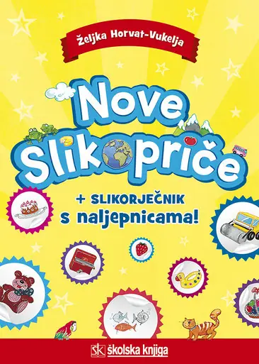 Naslovnica: Nove slikopriče + slikorječnik s naljepnicama!