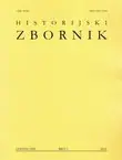 Naslovnica: Historijski zbornik LXIX/2/2016