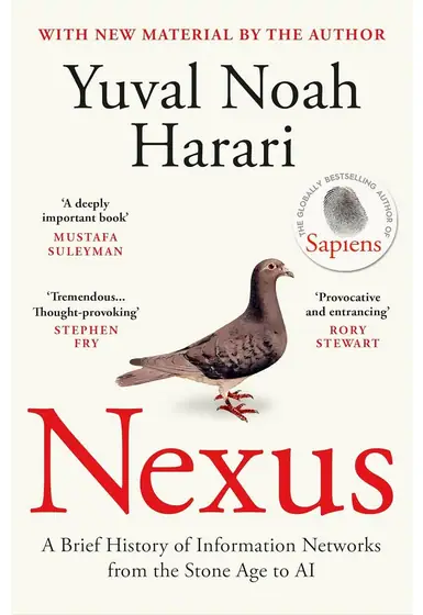 Naslovnica: NEXUS: A Brief History of Information Networks from the Stone Age to AI (PB-small)