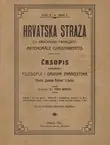 Naslovnica: Hrvatska straža za kršćansku prosvjetu X/1/1911