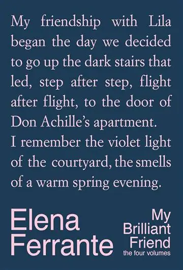 Naslovnica: My Brilliant Friend: Four Volumes