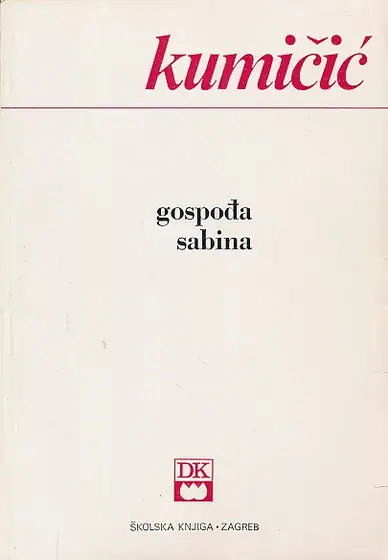 Naslovnica: Gospođa Sabina