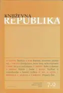 Naslovnica: KNJIŽEVNA REPUBLIKA 7-9/2015.