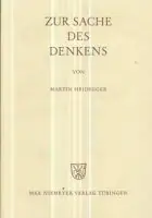 Naslovnica: Zur Sache des Denkens
